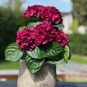 kunstig Hortensia i potte