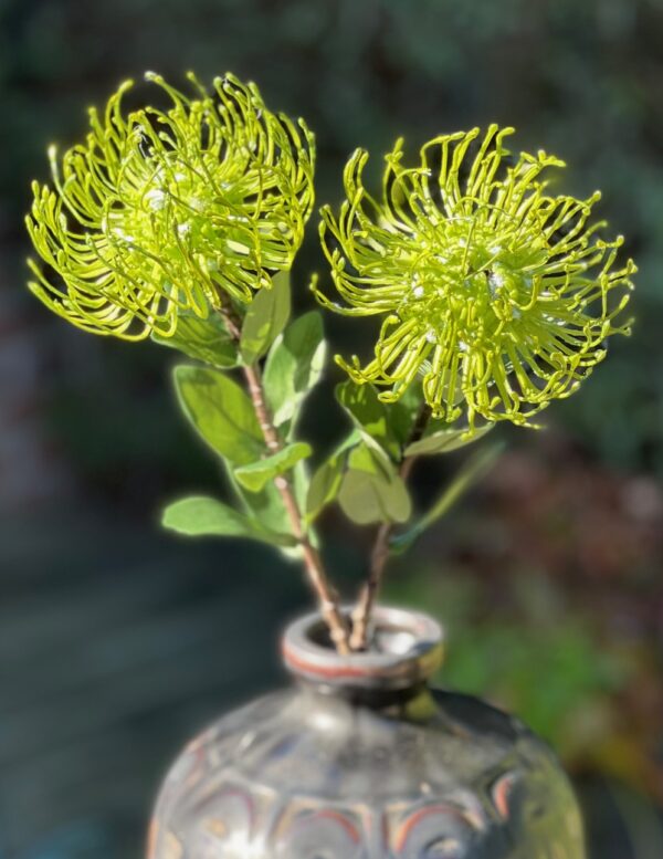 Kunstig Protea Nålepude (Leucospermum cordifolium)